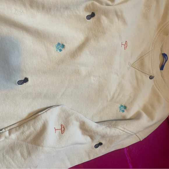 Jack and Jones keep it real sweater size L. Pineapples, umbrella, islands - Picture 13 of 13